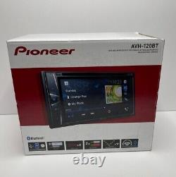 Pioneer 6.2 Double Din Car Stereo Bluetooth DVD/MP3/CD Player AVH-120BT New