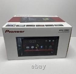 Pioneer 6.2 Double Din Car Stereo Bluetooth DVD/MP3/CD Player AVH-120BT New