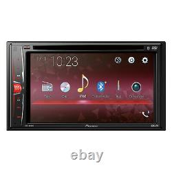 Pioneer AVHA215BT Double DIN USB AUX Bluetoothn CD DVD Player Car Audio Receiver