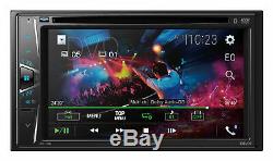 Pioneer AVH-110BT DVD Screen Double-Din DVD Car Bluetooth Receiver, 6.2