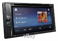Pioneer AVH-110BT DVD Screen Double-Din DVD Car Bluetooth Receiver, 6.2