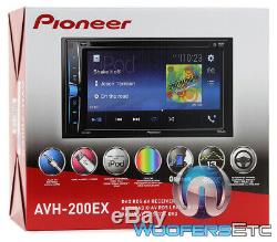 Pioneer Avh-200ex 6.2 Tv DVD CD Mp3 Usb Ipod Bluetooth Equalizer Car Stereo New