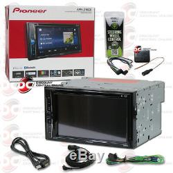 Pioneer Avh-210ex Car 2din 6.2 DVD Bluetooth Stereo Free Steering Wheel Harness