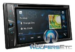 Pioneer Avh G225bt 6.2 DVD CD Usb Aux Bluetooth 200w Amplifier Car Stereo New