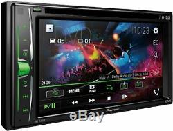 Pioneer Avh-a205bt DVD CD Bluetooth Usb Aux Eq Touchscreen Remote Car Stereo New