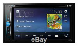 Pioneer Avh-a205bt DVD CD Bluetooth Usb Aux Eq Touchscreen Remote Car Stereo New