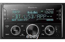 Pioneer Black Double DIN Digital Media Receiver With Built-In Bluetooth