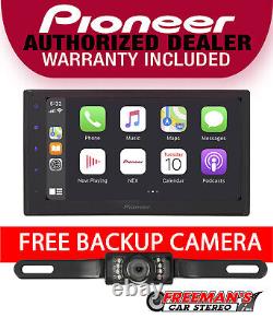 Pioneer DMH-1770NEX 6.8 WVGA Capacitive Touchscreen Car Stereo, with Backup Cam
