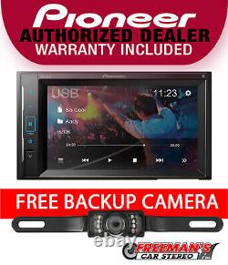 Pioneer DMH-241EX 6.2 WVGA Resistive Touchscreen Car Stereo with Backup Camera