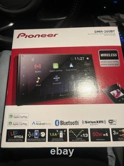 Pioneer DMH-260BT Car 6.8 Touchscreen Double Din Receiver Android/Apple Carplay