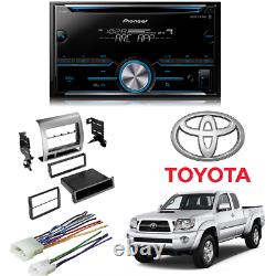 Pioneer Double DIN Bluetooth Car Stereo Receiver Toyota Tacoma Dash Kit