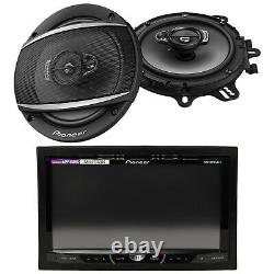 Pioneer Double DIN DVD USB CD Radio 7, 2 Pioneer 6.5 Car Speakers