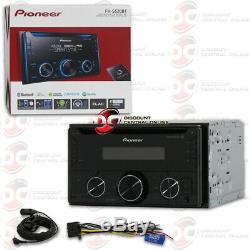 Pioneer Double Din 2din Mp3 CD Bluetooth Car Stereo Works With Pandora & Spotify
