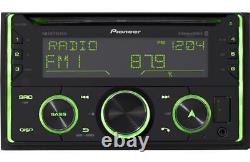 Pioneer FH-S722BS Double DIN SiriusXM Bluetooth Car Stereo CD In-Dash Receiver