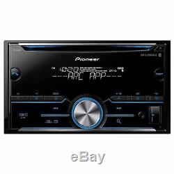 Pioneer Fh-s501bt Double Din Bluetooth CD Am/fm Usb Mixtrax Pandora Car Stereo