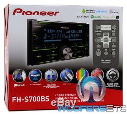 Pioneer Fh-s700bs CD Mp3 Usb Stereo Bluetooth Ipod Equalizer Car Stereo XM Ready