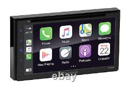 Planet Audio Double Din Apple CarPlay Android Auto Bluetooth Car Stereo System