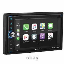Planet Audio P62CP 6.2 Double DIN Multimedia Receiver Touchscreen Bluetooth