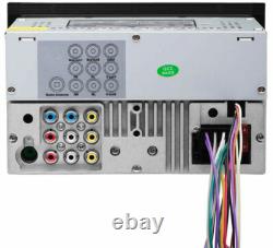 Planet Audio P9628B Double DIN Bluetooth In-Dash DVD/CD Car Stereo Receiver