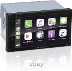 Planet Audio P9900CPA Car WIRELESS Apple CarPlay Android 2-Din 6.75'' Bluetooth