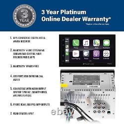 Planet Audio P9950CPA 6.75 Double DIN Apple Carplay Android Multimedia Player