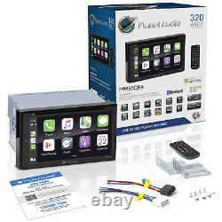 Planet Audio P9950CPA Double Din Apple CarPlay Android Auto Car Stereo System