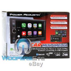 Power Acoustik Cp-650 Digital Media Car Stereo Receiver Apple Car Play Bluetooth