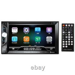 Power Acoustik Double DIN DVD, CD/MP3, FM/AM Car Stereo with Bluetooth