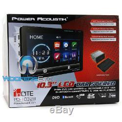 Power Acoustik Pd-1032b Detachable 10.3 DVD CD Sd Bluetooth 300w Amp Car Stereo