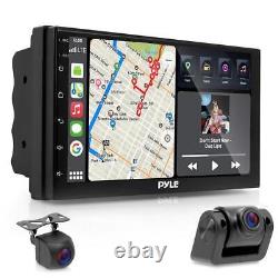 Pyle 7 Double DIN Car Stereo Receiver WithBluetooth, WIFI/GPS/AM/FM, Touch Screen