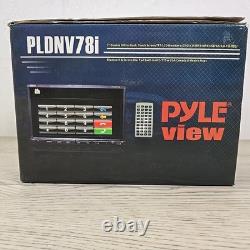 Pyle Double DIN 7 LCD Touchscreen GPS Car Stereo with Bluetooth NEW