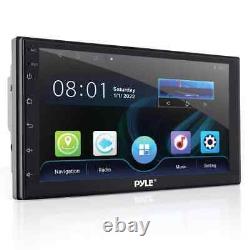 Pyle Double DIN Car Stereo Receiver 7 in Car Audio Receiver Multimedia Player