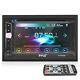 Pyle Pldn83bt Double Din Dvd Car Stereo Player Bluetooth In-dash Car Stereo