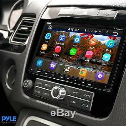 Pyle PLDNANDVR695 Android Car Stereo Double Din DVR Dash Cam Backup Kit