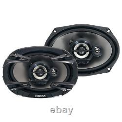 Pyle PLINTBL7 Double DIN Bluetooth USB Radio, Clarion 6x9 & 6.5 Car Speakers