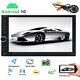 Quad Core Android 10.0 4g Wifi 7 Double 2din Car Radio Stereo Gps No Dvd Player