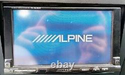 Rare Vintage / Old School Car Double Din Alpine Iva-w205r + Free Ipod