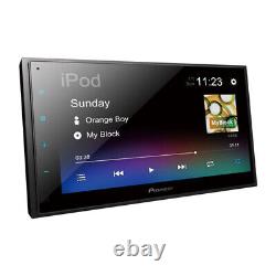 Refurbished Pioneer DMH-130BT 6.8 Double Din Digital Media Receiver with