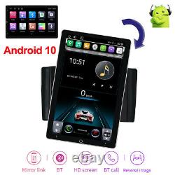 Rotatable 10.1'' Android 10.1 Touch Screen Car Stereo Radio GPS Wifi Double 2DIN