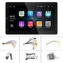 Rotatable Double 2 DIN 10.1'' Android 9.1 Touch Screen Car Stereo Radio GPS WiFi