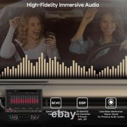 S8MS Single-DIN & Double-DIN Android Car Stereo 10 Inch Floating Display Desig