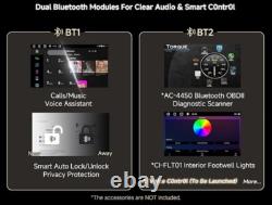 S8MS Single-DIN & Double-DIN Android Car Stereo 10 Inch Floating Display Desig
