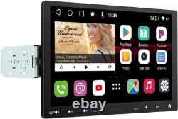 S8 Ultra 10.1 Single & Double Din Android Car Stereo with Floating QLED