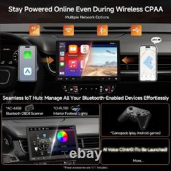 S8 Ultra 10.1 Single & Double Din Android Car Stereo with Floating QLED