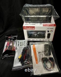 SJoyBring JOY-W022 Black 7-Inch Double Din Car Stereo with RedWolf Radio Kit