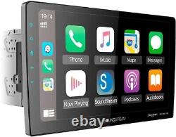 SOUNDSTREAM Double Din Car Stereo Touchscreen 10.6 Inch Car Radio with CarPlay