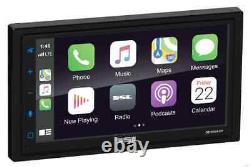 SSL Double-DIN Car 6.75 Touchscreen Monitor Apple CarPlay Android Auto Stereo