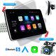 Single 1 Din Rotatable 10.1'' Android 11 Touch Screen Car Stereo Radio Gps Wifi