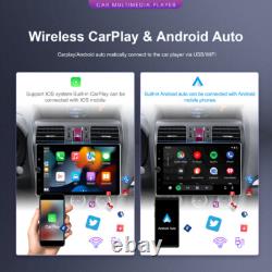 Single 1 DIN Rotatable 10.1'' Android 15 Apple Carplay Car Stereo GPS Radio 64GB