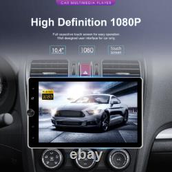 Single 1 DIN Rotatable 10.1'' Android 15 Apple Carplay Car Stereo GPS Radio 64GB